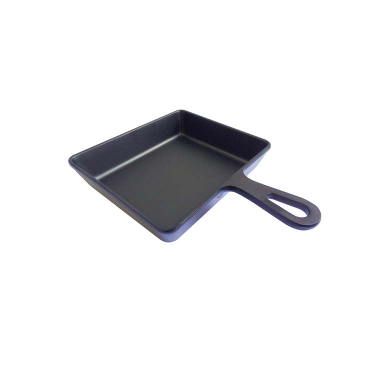 16x12.5x3cm Square Mini Pot with Handle Maju Emas Kitchenware Sdn Bhd