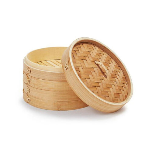 Bamboo Steamer with Cover