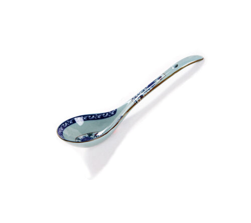 23cm Blue and White Porcelain Soup Ladle