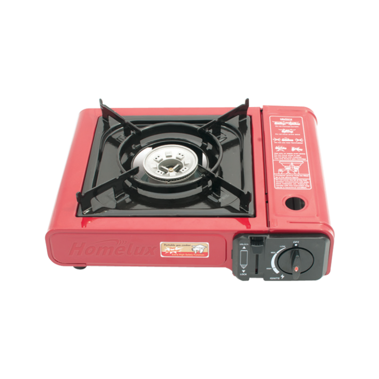 Red Portable Gas Stove Maju Emas Kitchenware Sdn Bhd