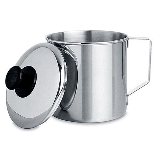 Stainless Steel Mug with Lid, Zebra - ImportFood