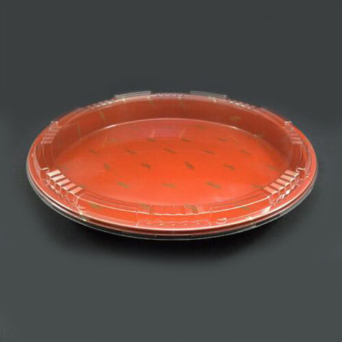 OK-6 Sushi Plate with Transparent Lid
