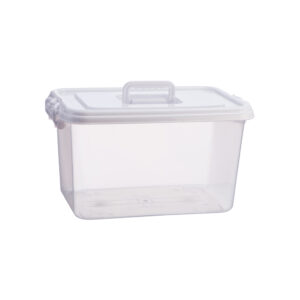 7665 Century Transparent Storage Box with Handle 18L