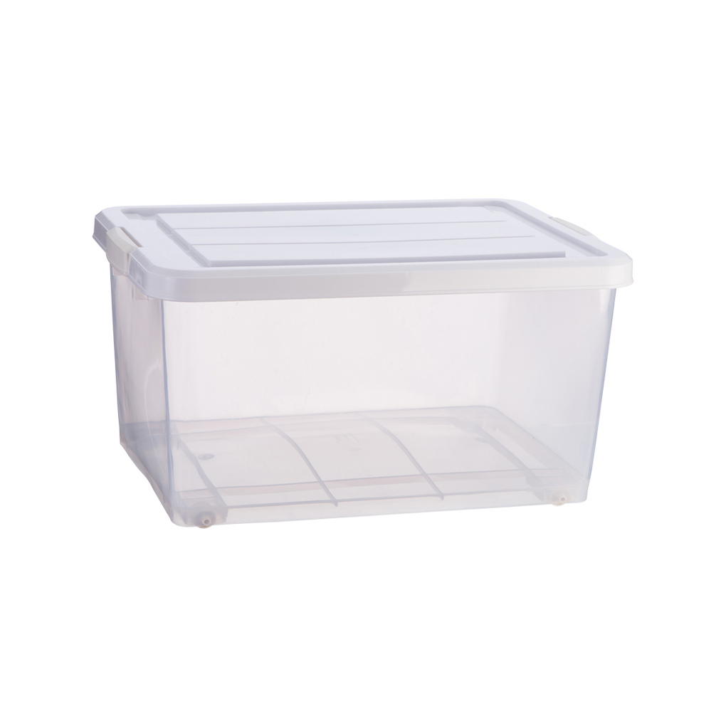 Transparent storage boxes discount