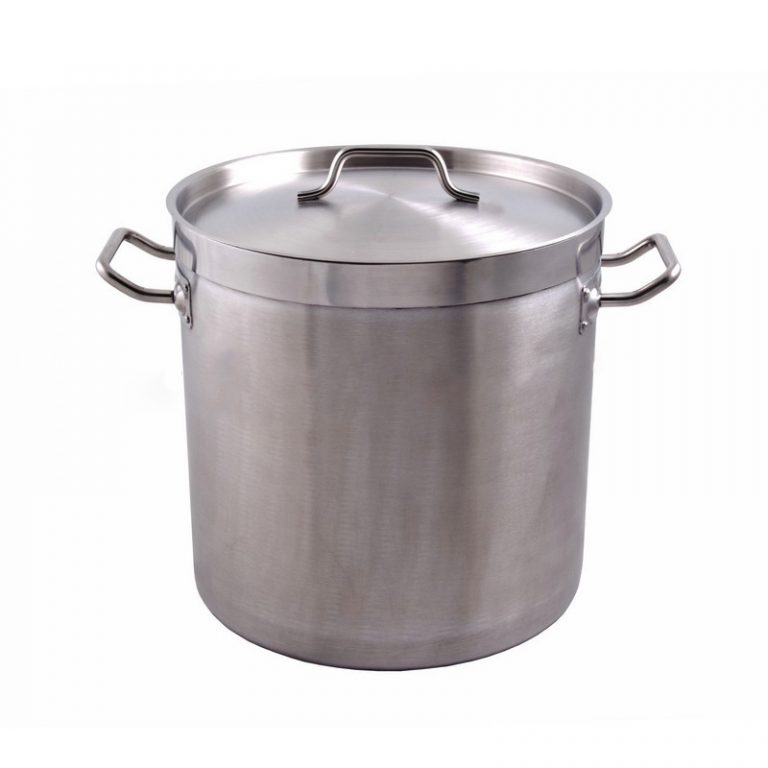 QWARE Sandwich Bottom Stainless Steel Stock Pot Maju Emas Kitchenware