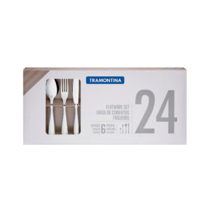 Tramontina 24pcs Family Use Cutlery Sets (Suitable for 6pax)