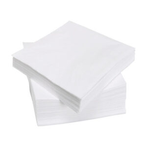 Tissue Paper Serviette Napkin Hand Towel (White)