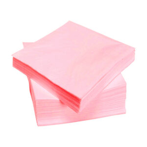 Tissue Paper Serviette Napkin Hand Towel (Pink)