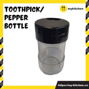 Plastic Toothpick/Pepper Dispenser Bottle