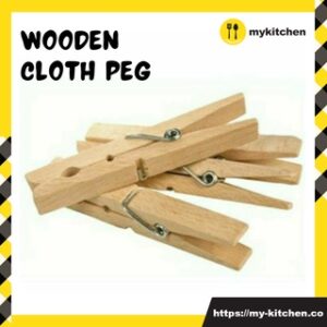 36 X Wooden Cloth Peg Clips