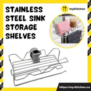 S/S Sink Storage Shelves & Faucet Rack