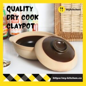 Quality Heat Resistant Double Handle Claypot (w/ Lid)