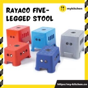 RAYACO 4300-L Rayaco Five Legged PVC Stool Heavy-duty