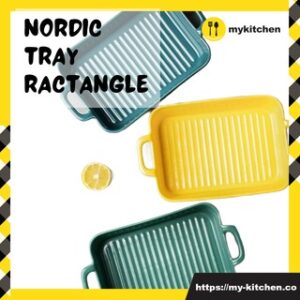 Nordic Style Ceramic Grill Tray