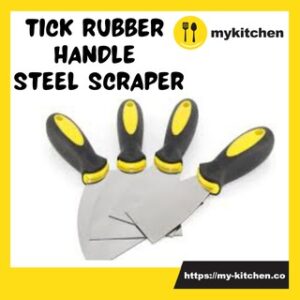 Rubber Handle S/S Scraper