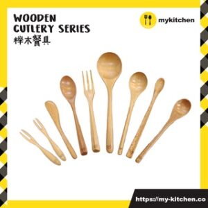 Japanese Style Wooden Cutlery
