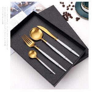 4pcs in 1 Luxury Cutlery Set with Gift Box
