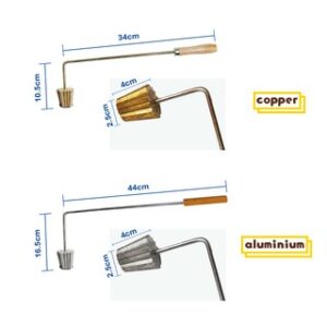 Acuan Pie Tee (Aluminium/Copper)