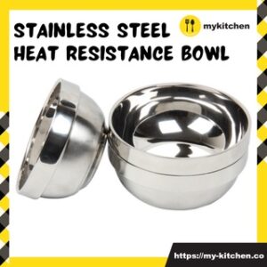 Heat Resistance S/S Double Layer Bowl