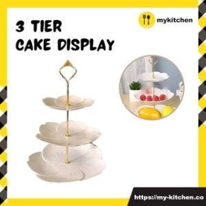 Round 3 Tier Cake Dessert Display Holder Stand