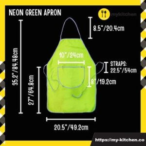 Neon Green Apron